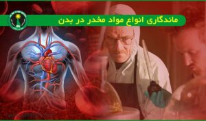 ماندگاری انواع مواد مخدر در بدن و خون ادرار انسان چقدر است